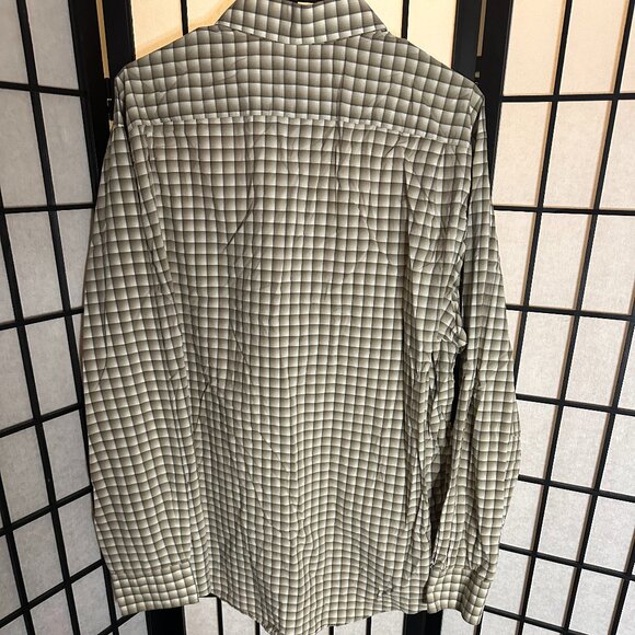 Michael Kors Long Sleeve Button Down Shirt Plaid‎ Size Mens XL - Picture 2 of 4